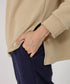 Women's Snap Button Mock Neck